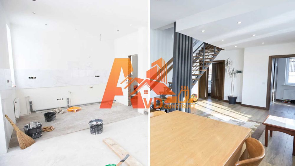 Constructii si renovari – Case, Apartamente, Spatii comerciale, Hale