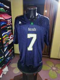 tricou fotbal american nfl college notre dame fighting irish #7   XXL