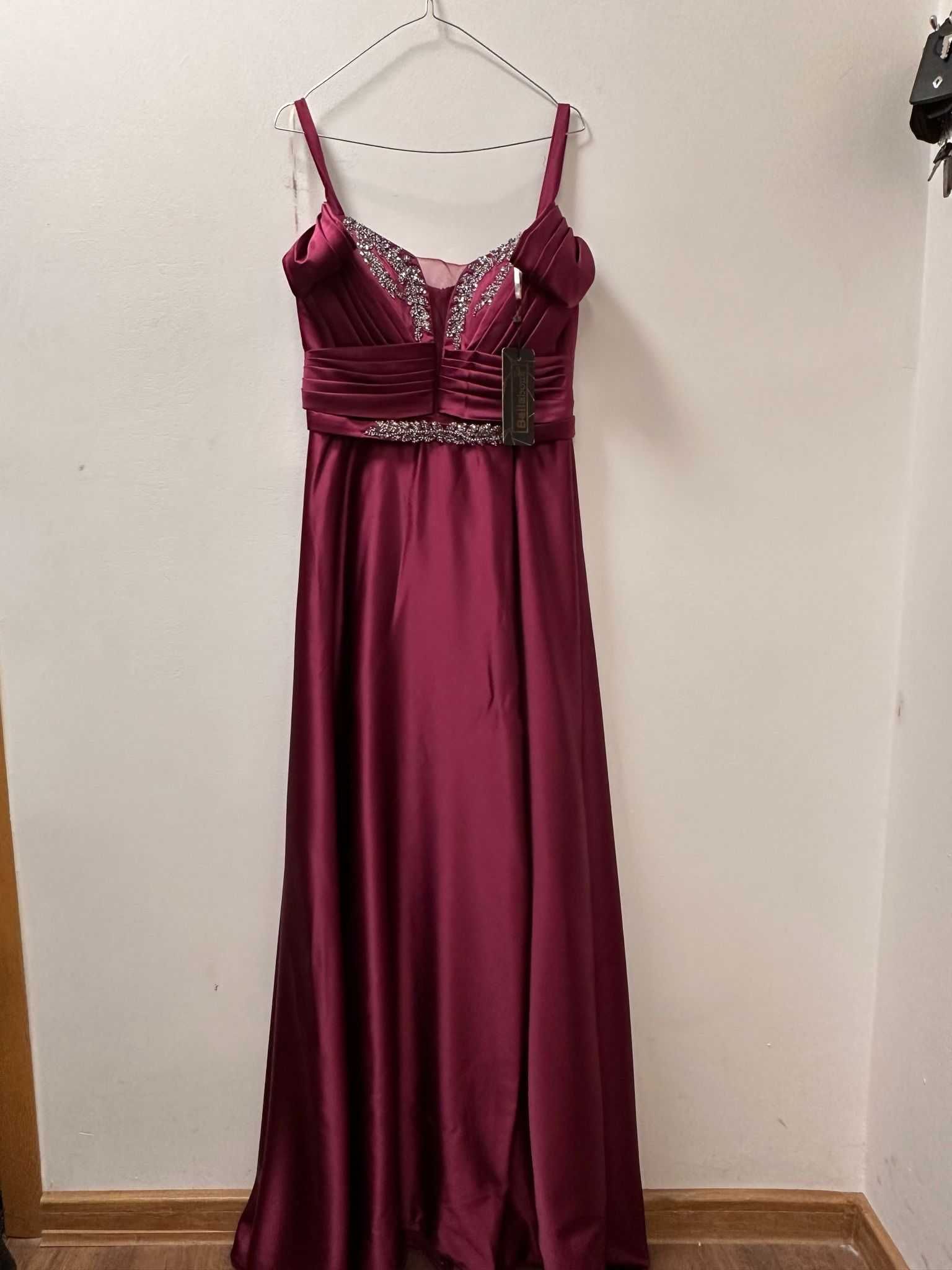 Rochie de seara bordeaux