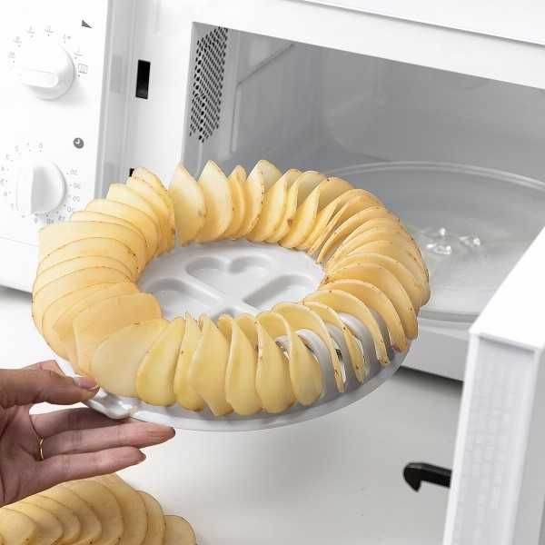 Set de facut chipsuri de cartofi in cuptorul cu microunde, Chips Maker