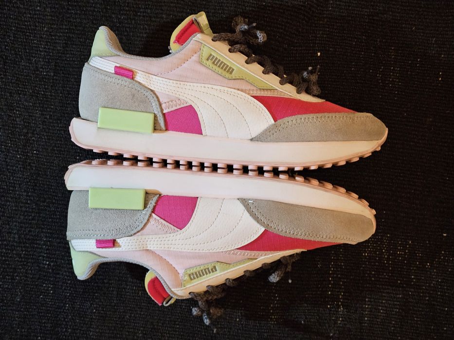 PUMA sneakers FUTURE RIDER PLAY ON | roz | adidasi marimea 37 / 23 cm