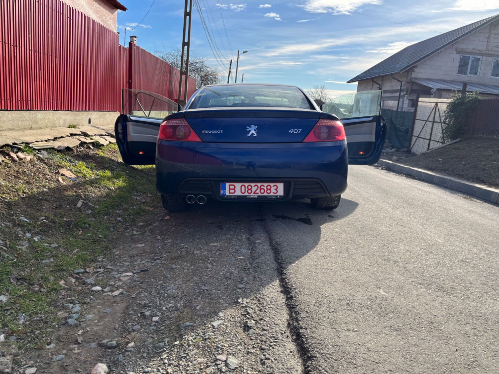 Peugeot 407 Coupe 2.7 V6 HDI 1.500! Sau schimb cu MotoCross