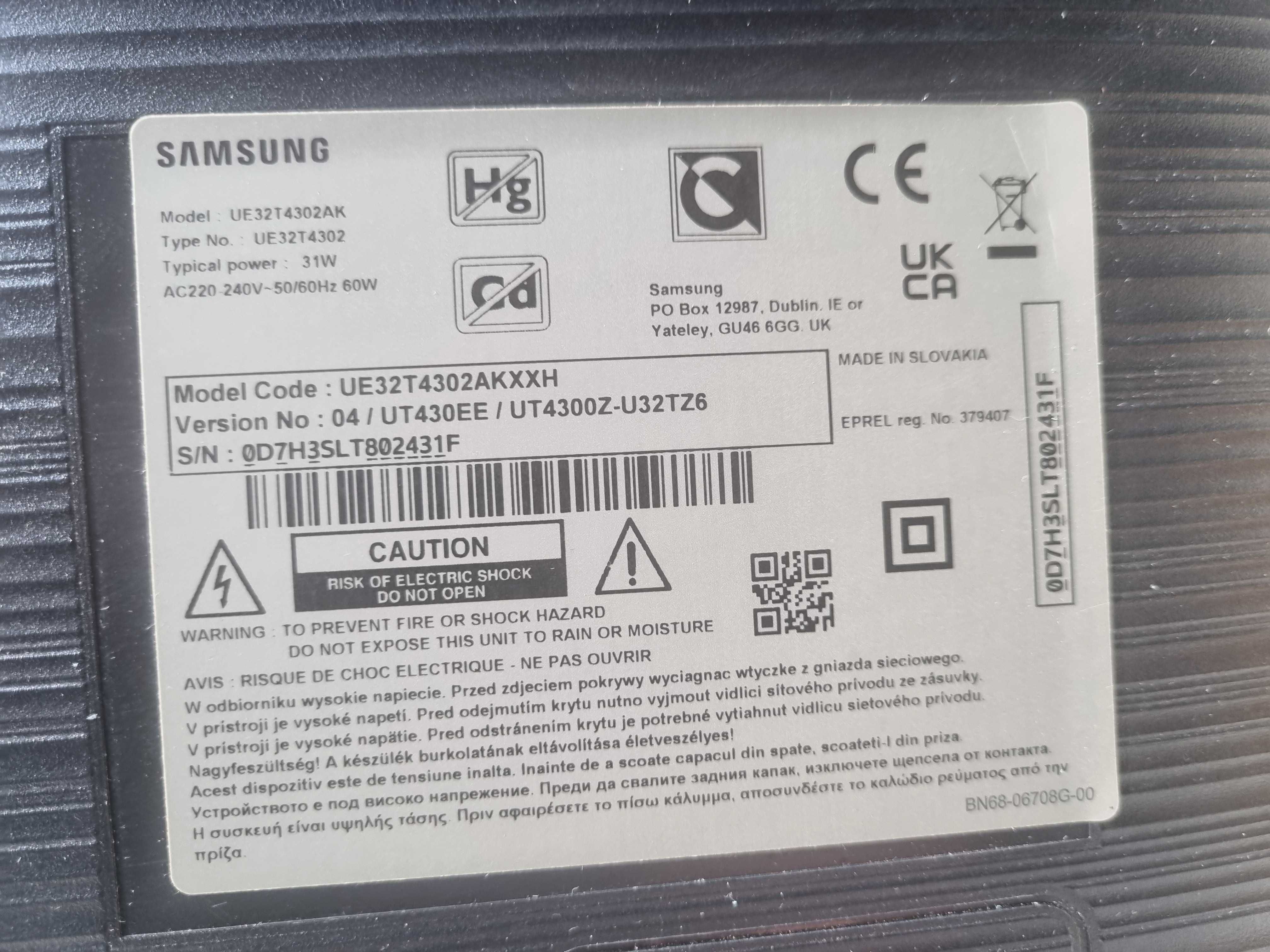 Телевизор Samsung UE32T4302