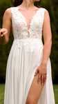 Rochie mireasa S - M matase naturala