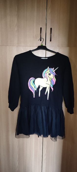 Rochie unicorn H&M, 8-10 ani