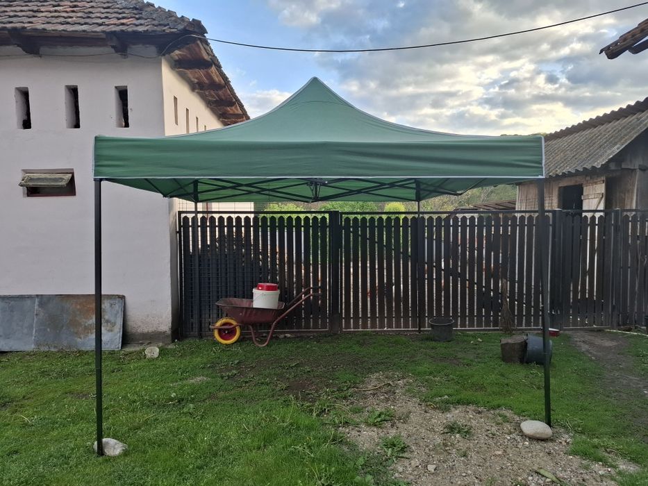 Cort Pavilion 3x3/6x3 de gradina Structura Groasa
