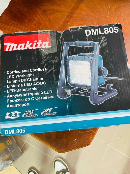 Makita Lampa de lucru DML805 14.4-18V 230V Albastru