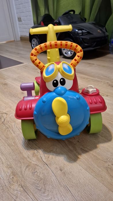 Детская машинка самолётик/толокар для дома и двора