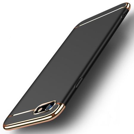 Husa telefon Apple Iphone 8 Plus ovu protectie Subtire 3in1 Lux Black