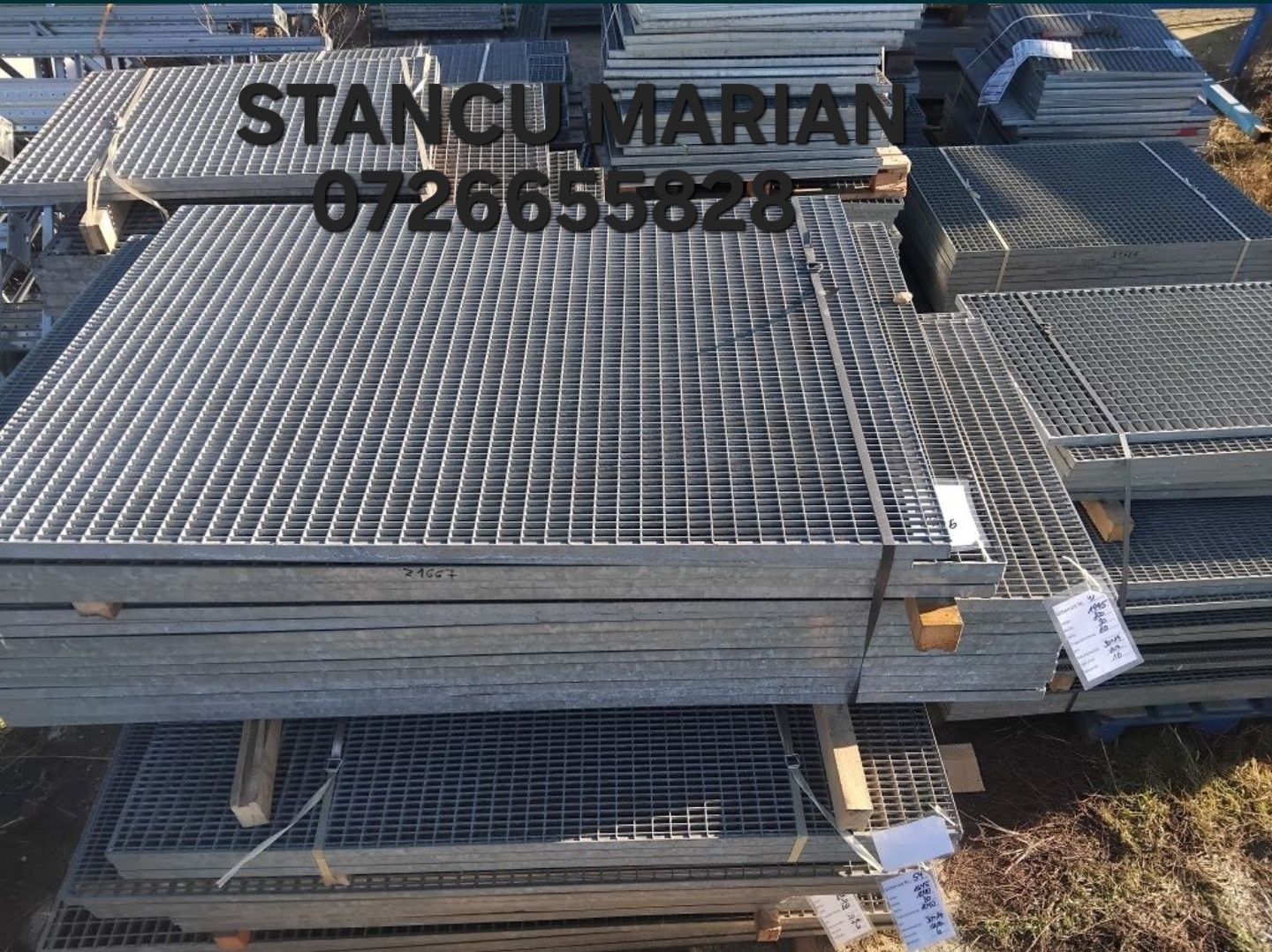 Vindem grătare zincate galvanizate la ori ce dimensiuni se debitează ș