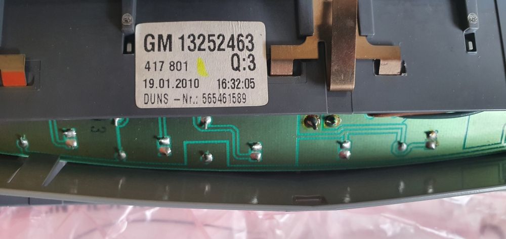 Stop suplimentar frana Opel Astra H Opel Zafira B, gm 1222777