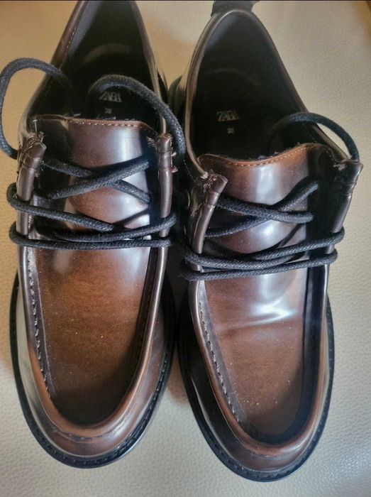 Pantofo Loafers Zara New mărimea 38, aproape noi