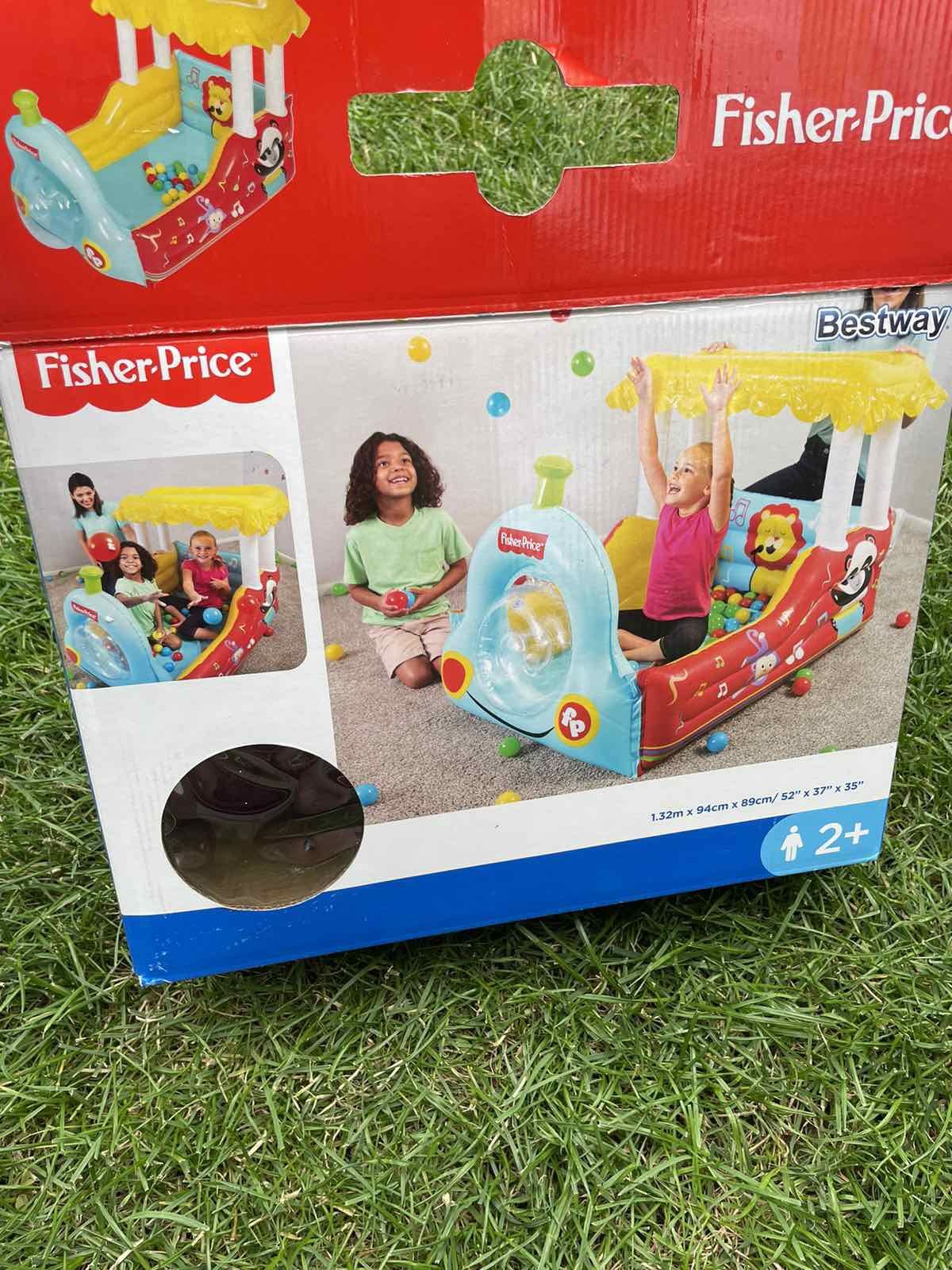 Надуваем влак Fisher price