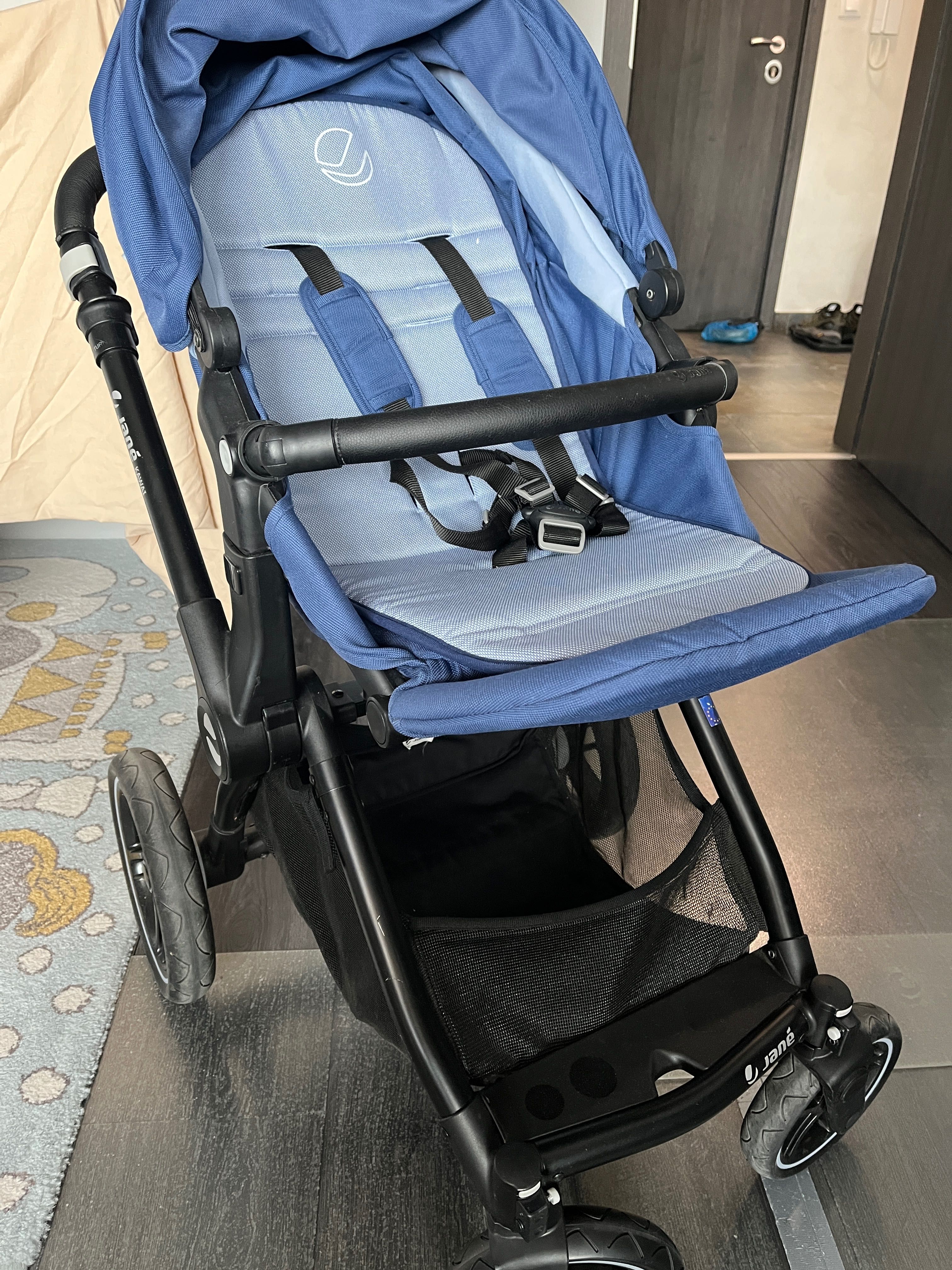 Бебешка количка JANE KAWAI Micro 3 в 1 Lazuli Blue