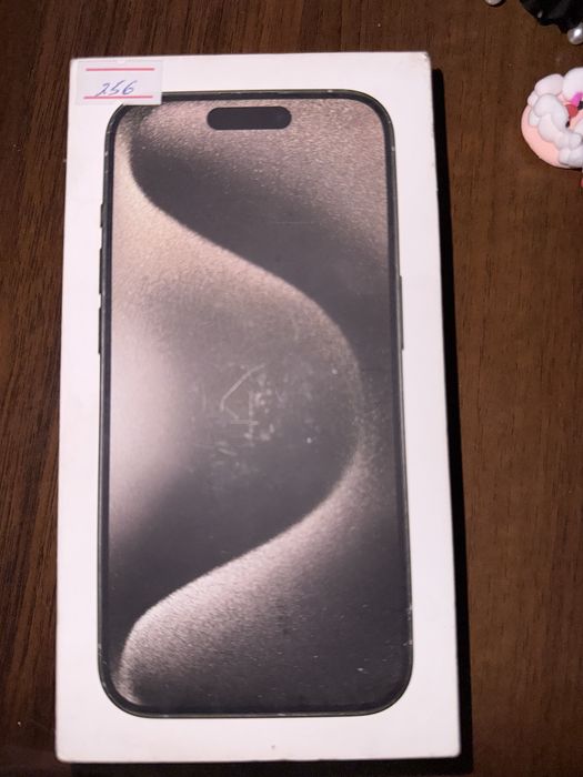 Iphone 15 pro 256 Gb, dual sim Natural Titanium