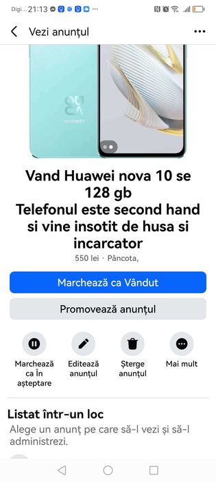 Huawei nova 10se