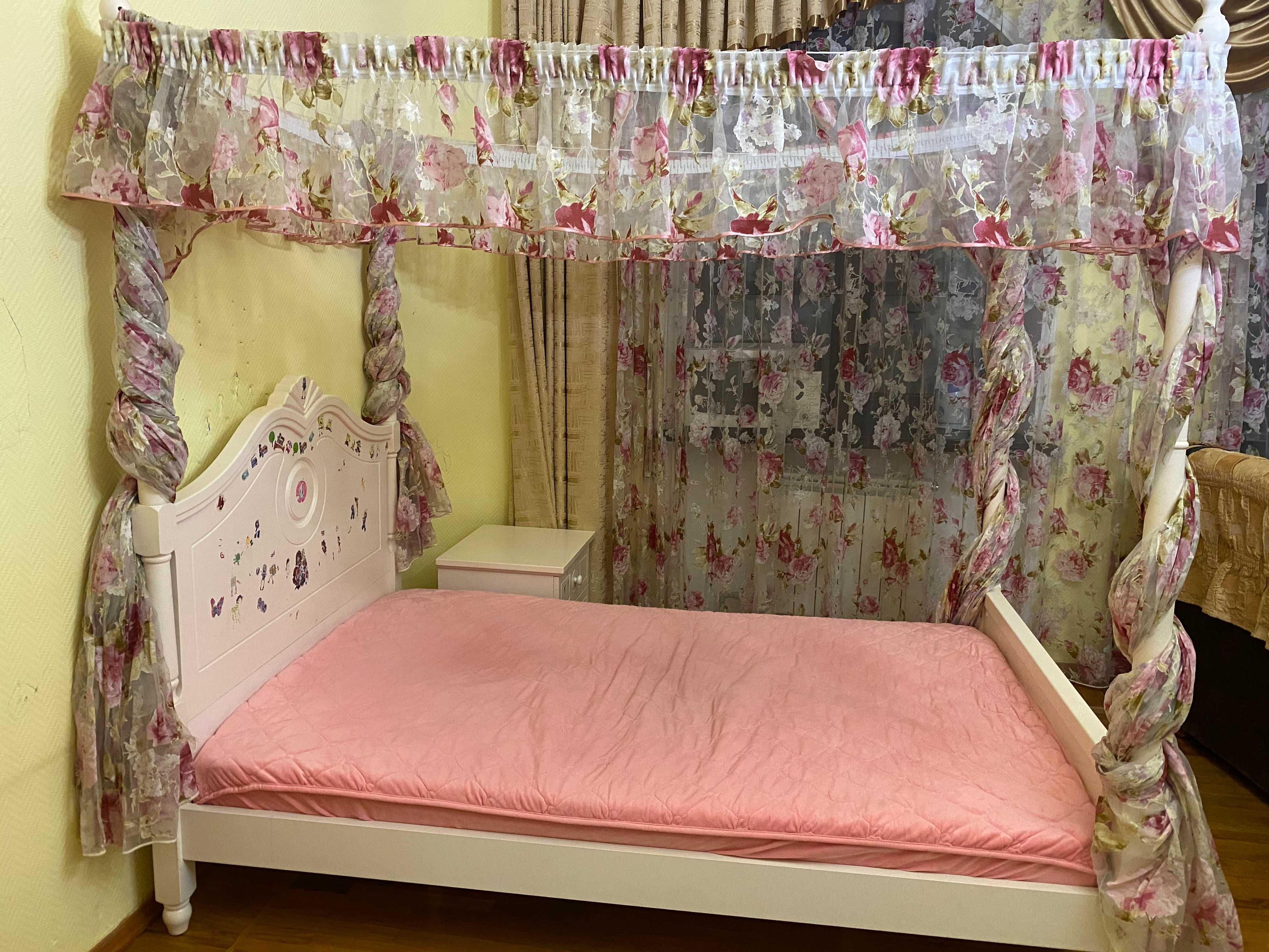 кровать детскую размер 190*140см для подростка девочки