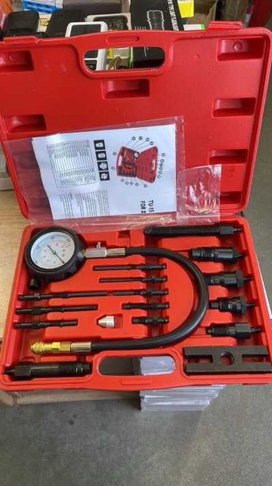 Комплект за тест на компресия на дизелови двигатели KraftRoyal