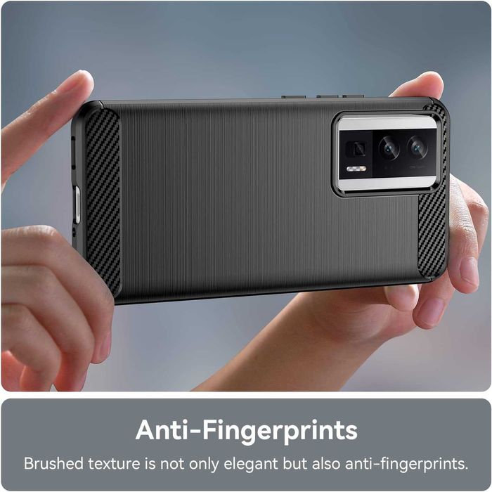 Луксозен калъф кейс гръб карбон Carbon за Xiaomi Mi/Redmi/Poco и др