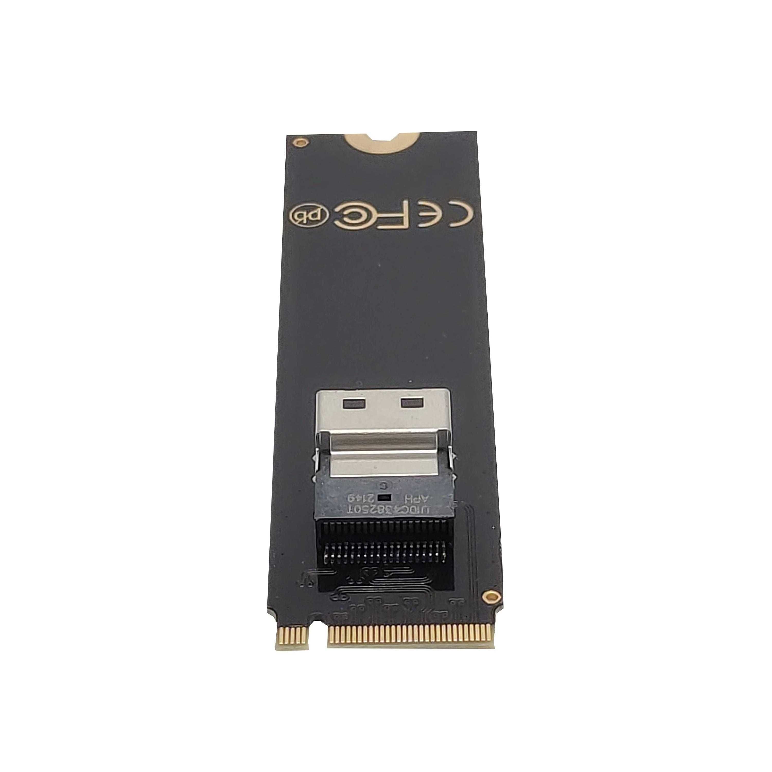 Адаптер m.2 (nvme) to slimline sas x4 sff-8654