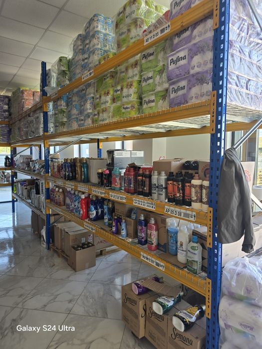 Rafturi metalice profesionale depozitare europaleti sau manual