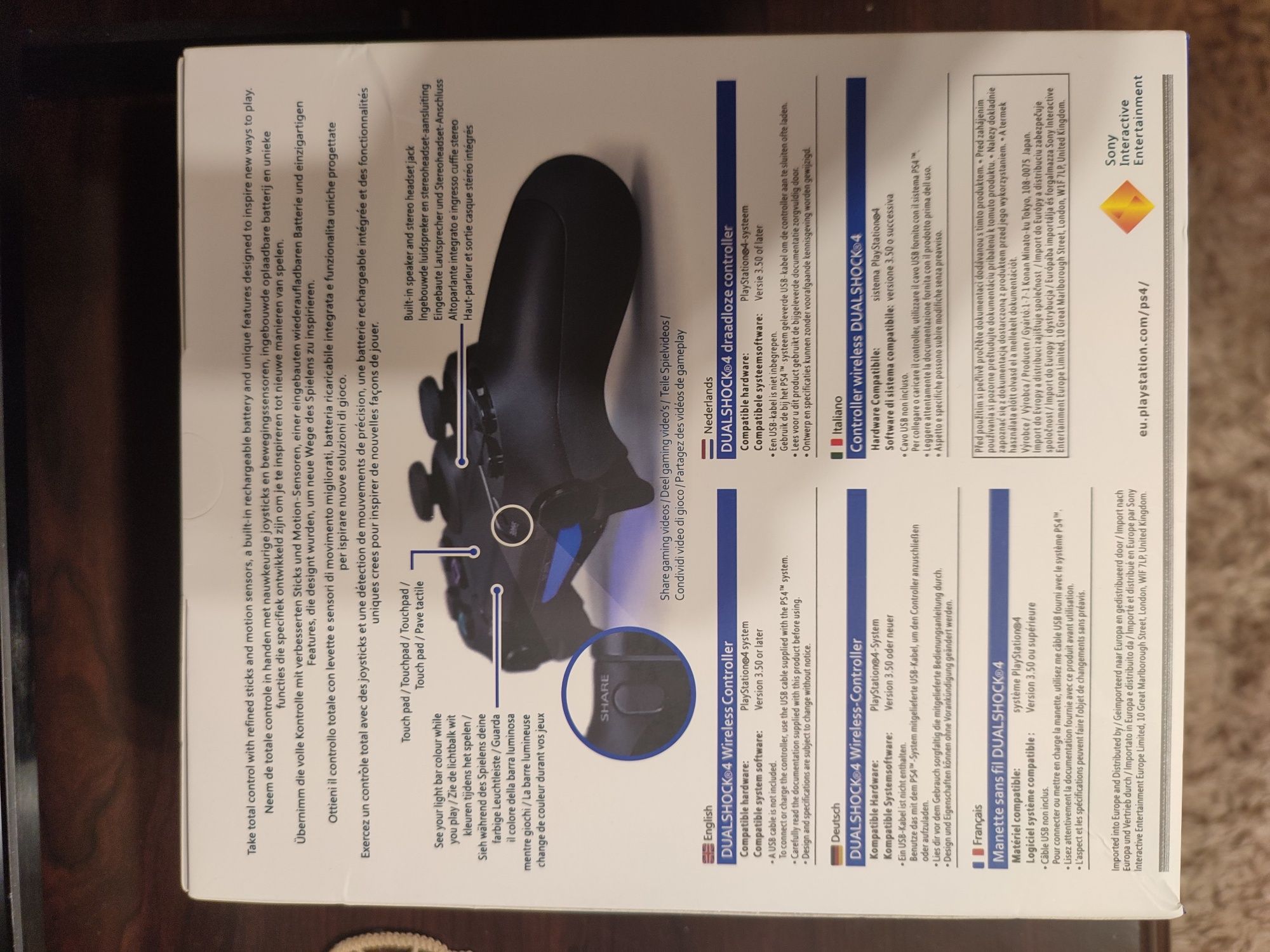 Joystick PS4 PlayStation NOUA nefolosita