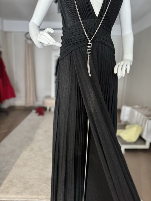Rochie Elisabetta Franchi lunga neagra