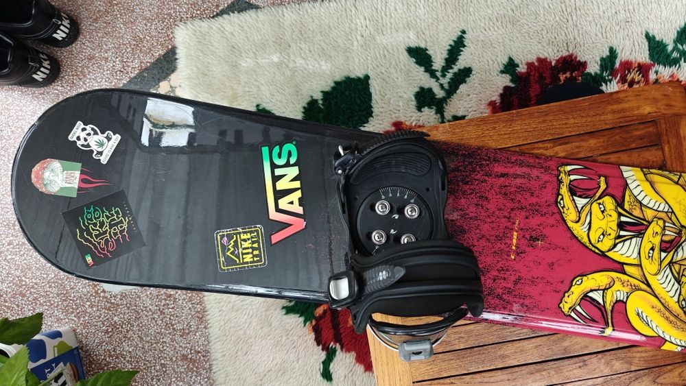 Snowboard Burton Custom, Nitro Magnum, Santa Cruz Дъска за сноуборд