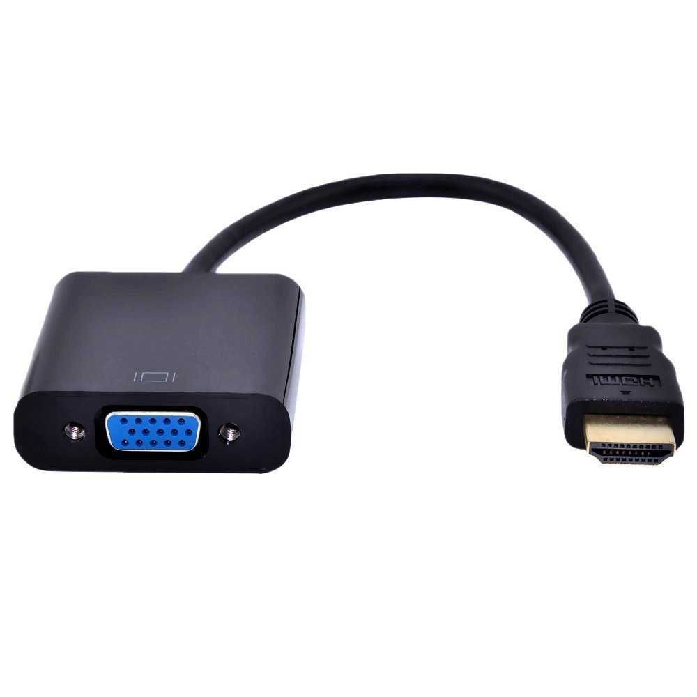 Переходник HDMI - VGA. HDMI (Male) - VGA (Female)