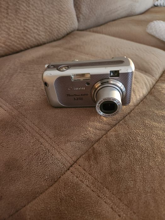 Cameră foto-video CANON PowerShot A410, funcțională.
