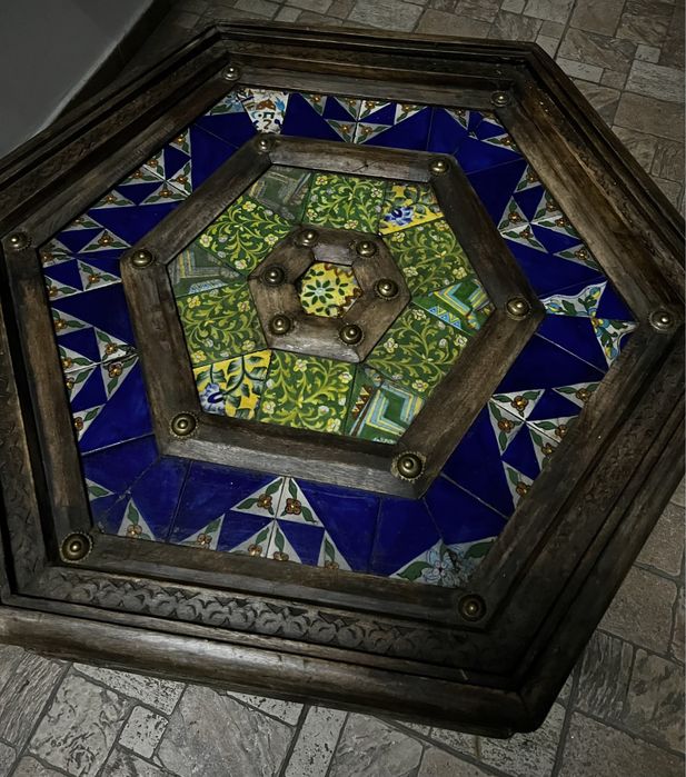 Masa de cafea din lemn de tec