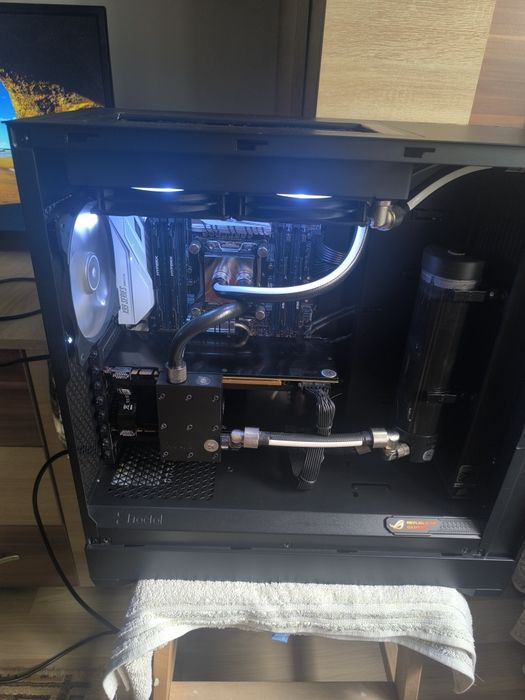 Sistem retro custom watercooling