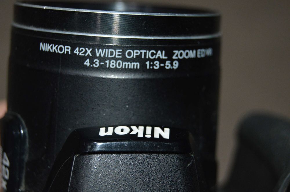 Nikon Coolpix P530 zoom 42x Wide zoom, 16.1 mp