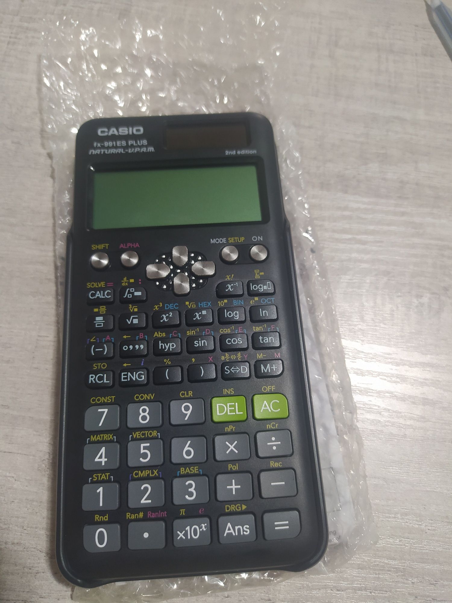 Casio-fx-991- Es plus 2nd edition