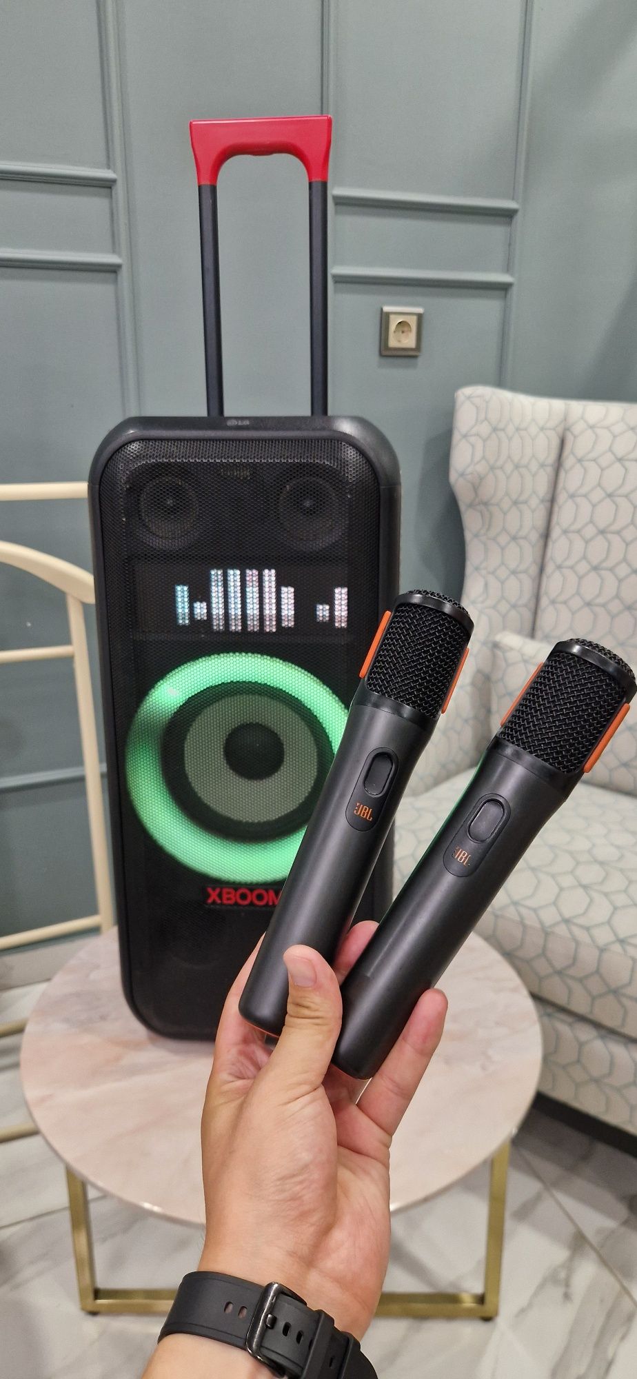 Караоке, Колонка, Микрофон JBL Аренда
