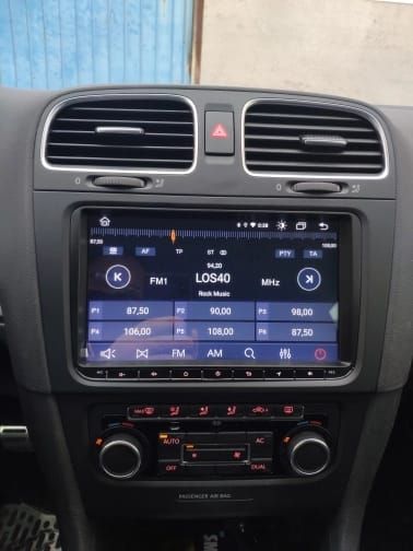 Navigatie Android 1/2GB Passat Golf Skoda Octavia Seat Waze WiFi GPS