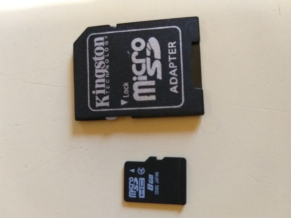 Micro sd 2gb si 8gb microsd card memorie si adaptor