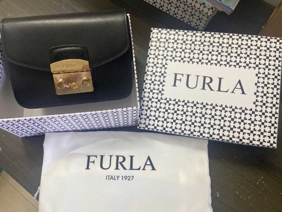 Furla Metropolis mini Естествена кожа нови 8 цвята