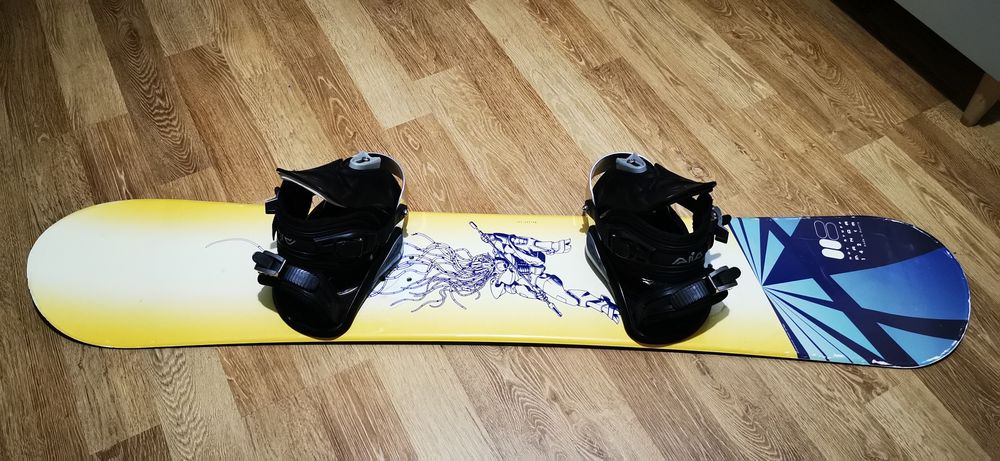 Placa snowboard Stuf 142 cu legături Atomic nu salomon nitro