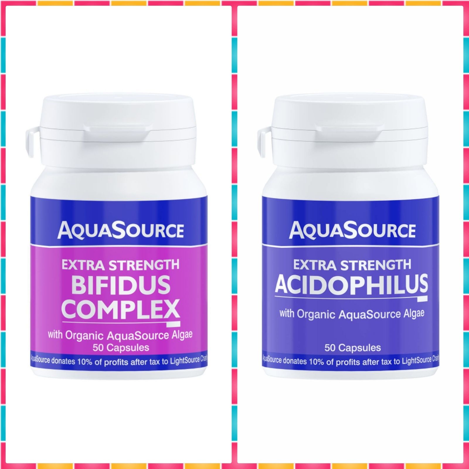 Промоция на пробиотици Ацидофилус и Бифидус на аквасорс, AquaSourse
