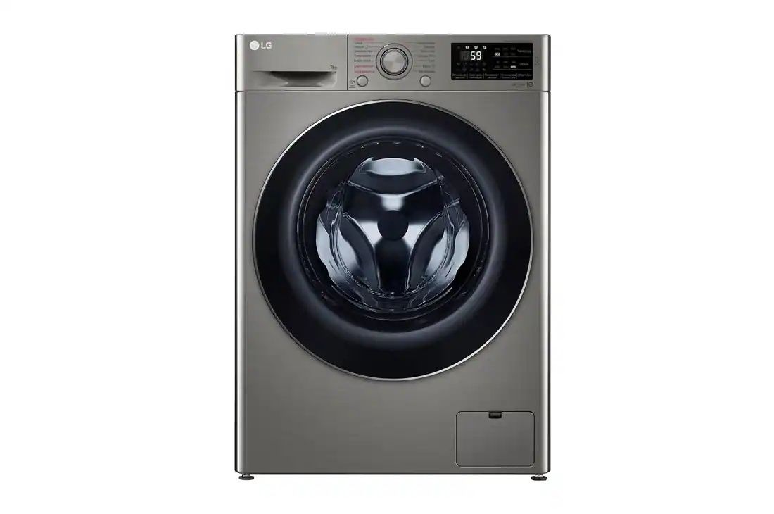 LG 7kg мокрый асфальт-двойной тёмный люк