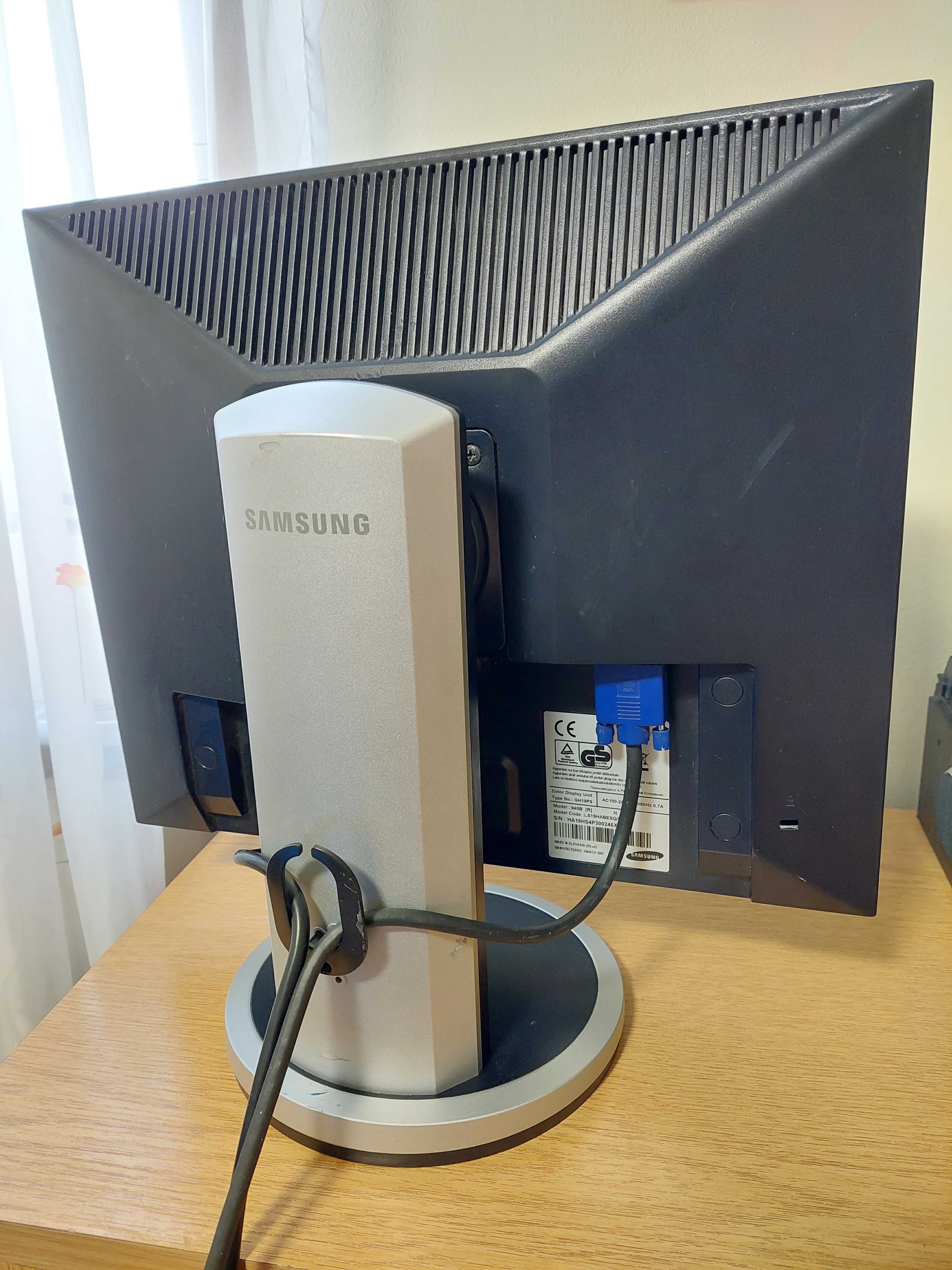 Monitor Samsung 19 inch SyncMaster 940B DVI, VGA