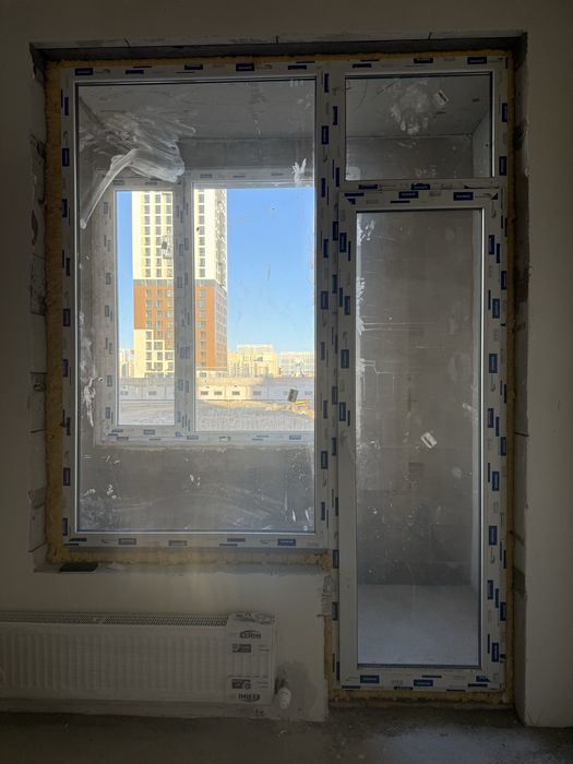 Окно и дверь пластиковый новый