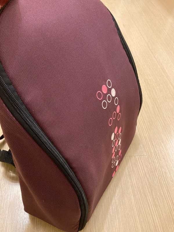 Красива и удобна чанта за количка Chipolino, цвят бордо
