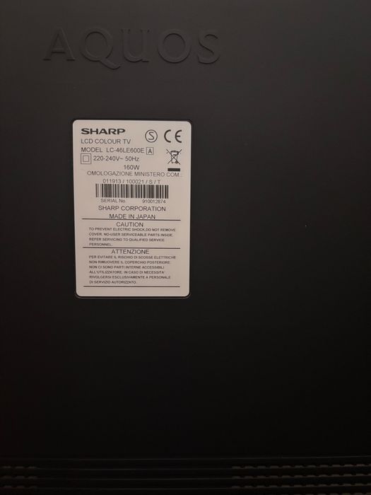 Televizor LCD Sharp 46”