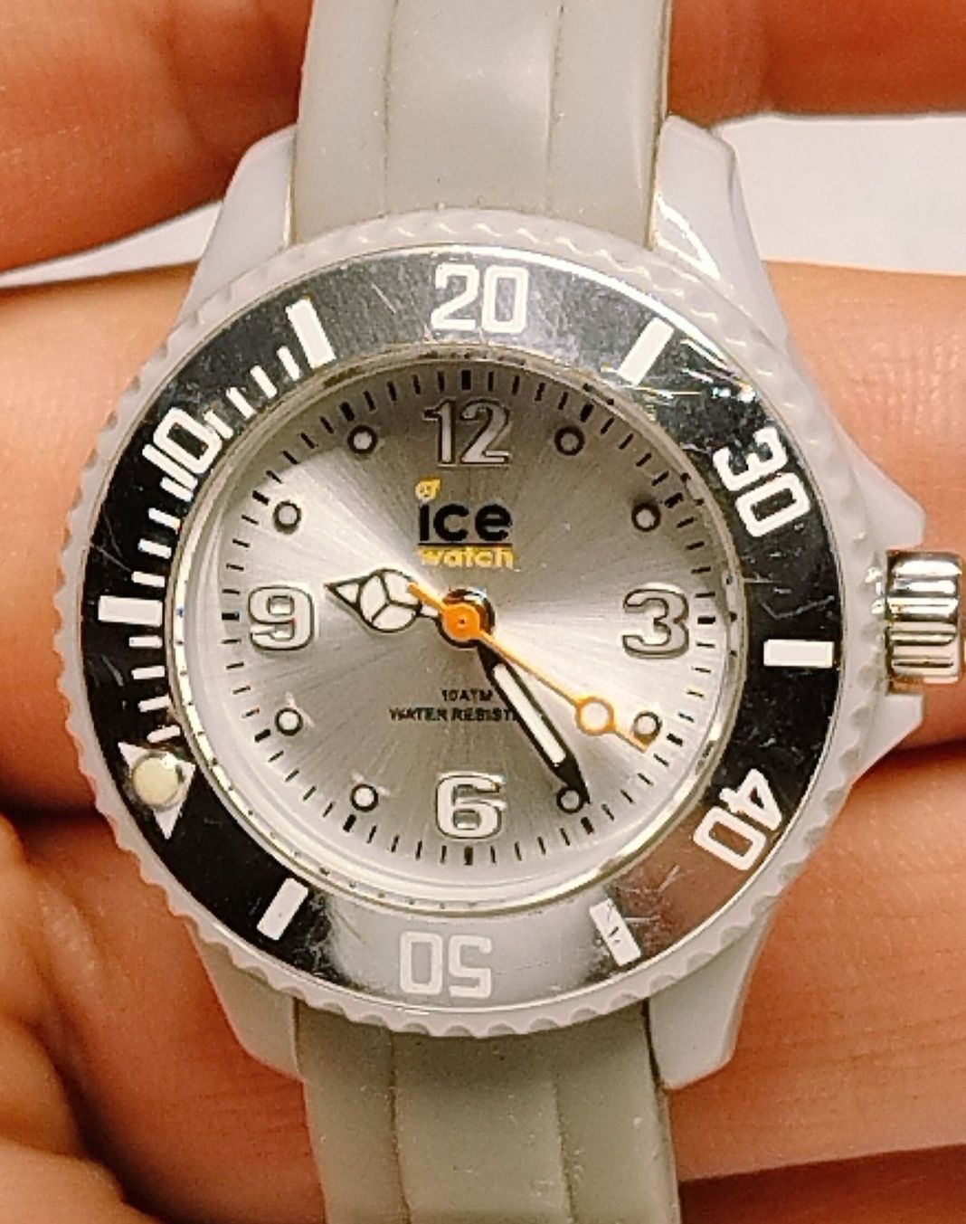 Ceas de damă Ice Watch, cuarț, din oțel inoxidabil, curea silicon.