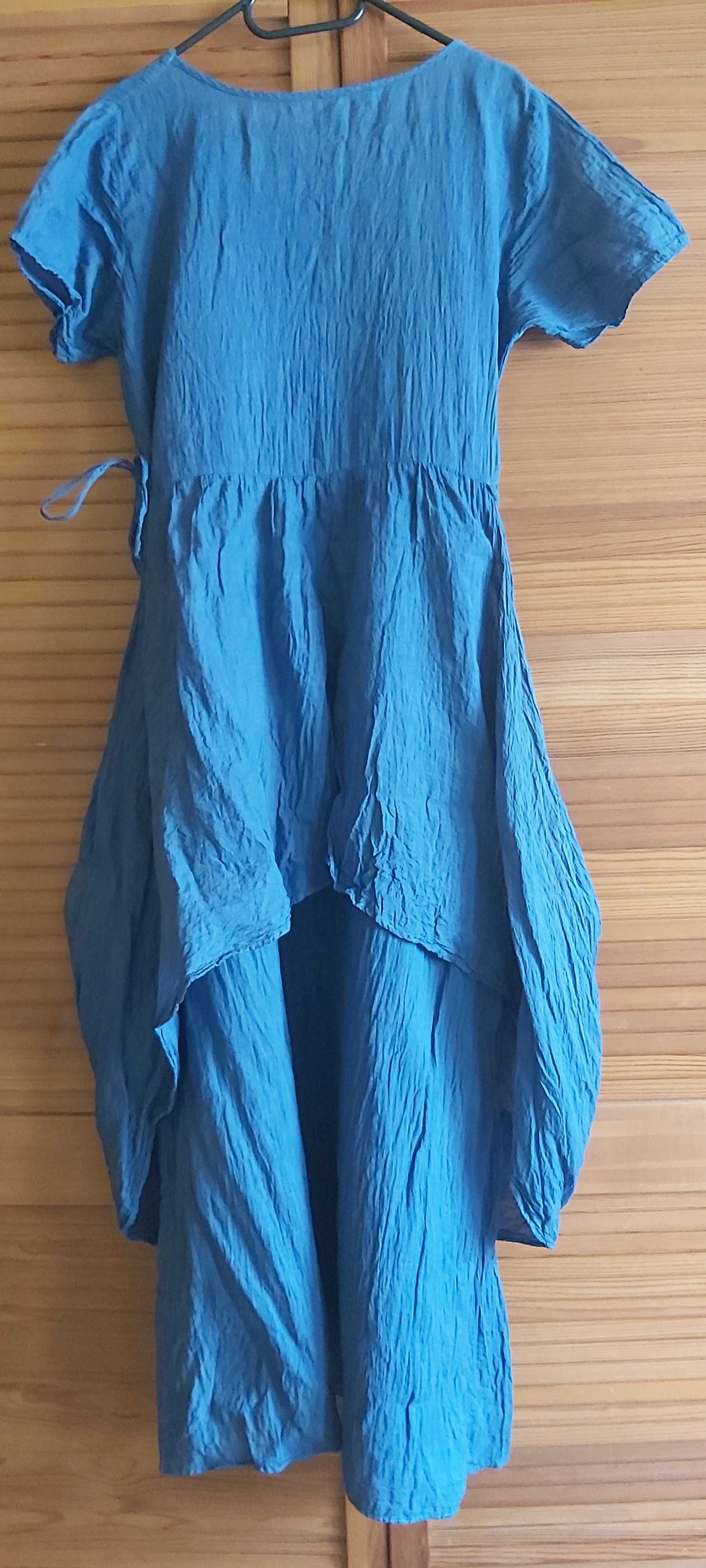 Rochie bumbac vopsită manual