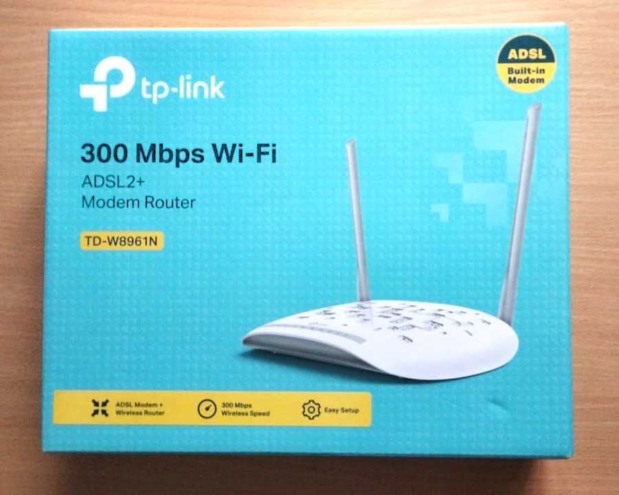 TP-Link TD-W8961N – ADSL Wi-Fi модем-роутер 300 Мбит/с