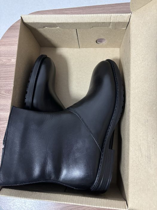 Полусапожки кожанные