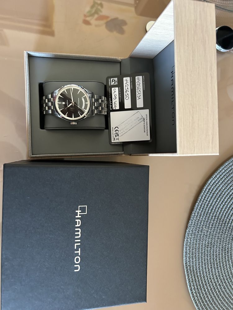 Vând ceas Hamilton Jazzmaster